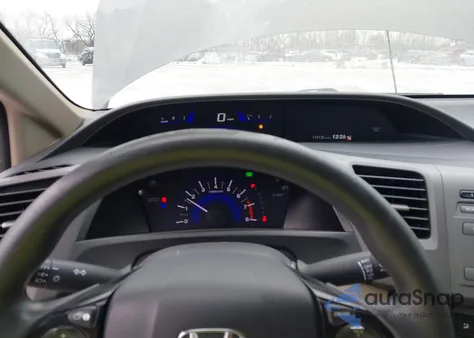 2012 Honda Civic Lx from USA, damaged, VIN 19XFB2F55CE083889